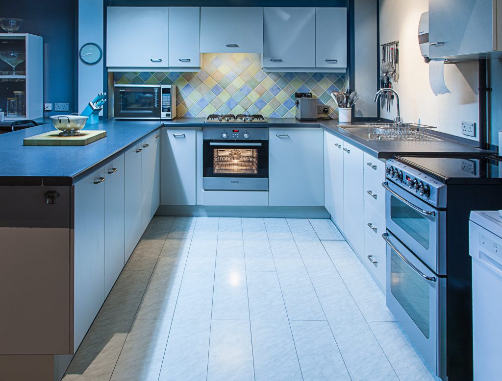 Image of Fully fitted kitchen from London food photographer Michael Michaels